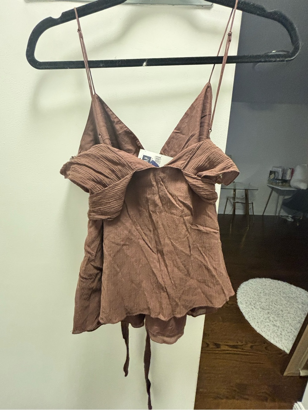 NWT VINTAGE GAP Deadstock Cami Wrap Top - Summer '05 Archive - Picture 6 of 9